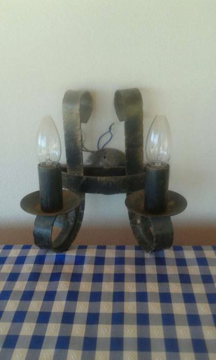 Candeeiros rústicos