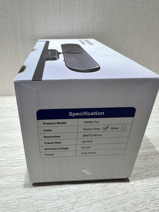 Веб Камера моделі DEPSTECH DW50 Pro 4K • Автофокус • Мікрофон