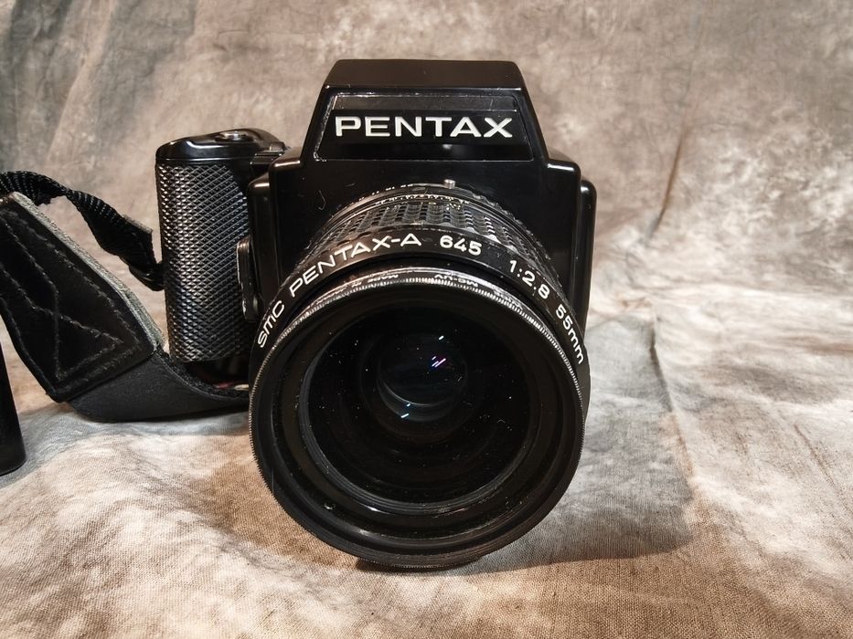 Pentax 645 +obiektyw 55mm f2.8