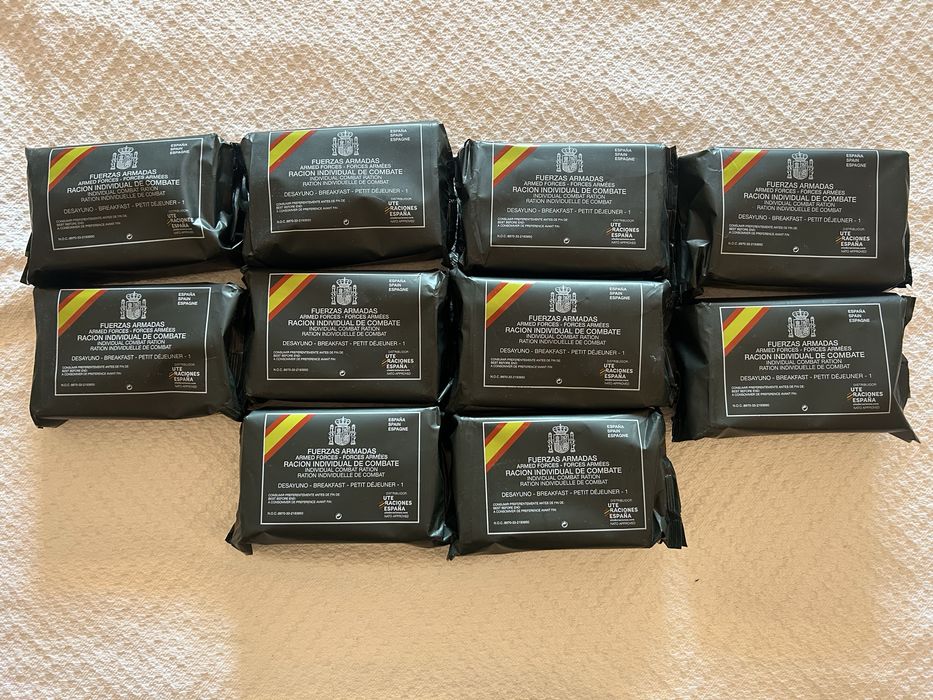 Rações de combate espanholas MRE