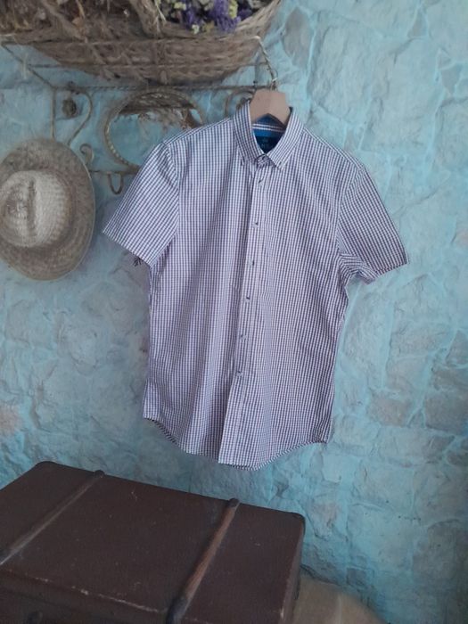 Camisa ,quadrados Homem"Canda"