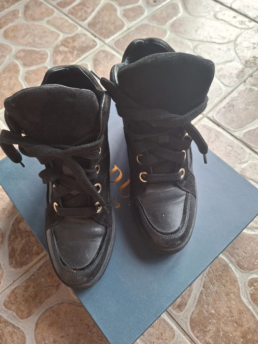 Sneakersy Badura 38r.skóra półbuty