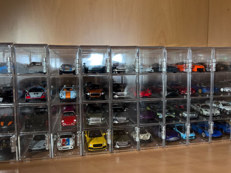 Caixas em acrilico para coleção Mini GT Kaido Pop Race Hotwheels 1/64