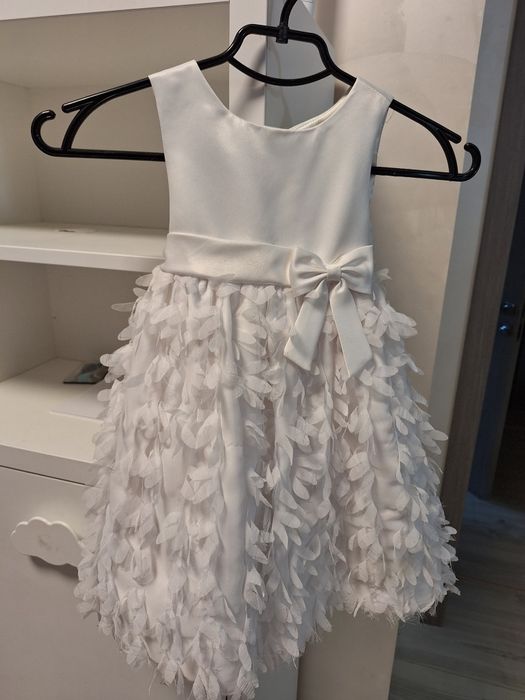 Плаття біле святкове новорічне