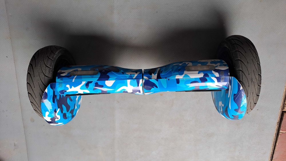 Гироскутер гироборд 10.5 дюймов Smart Balance Wheel синий космос