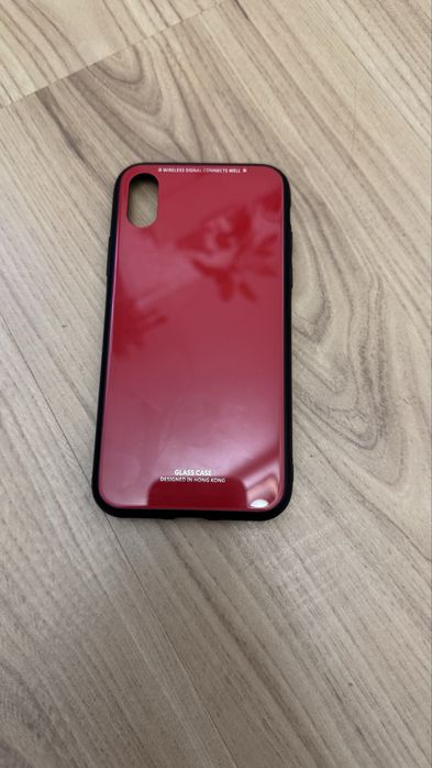 Etui czerwone Iphone XS nowe