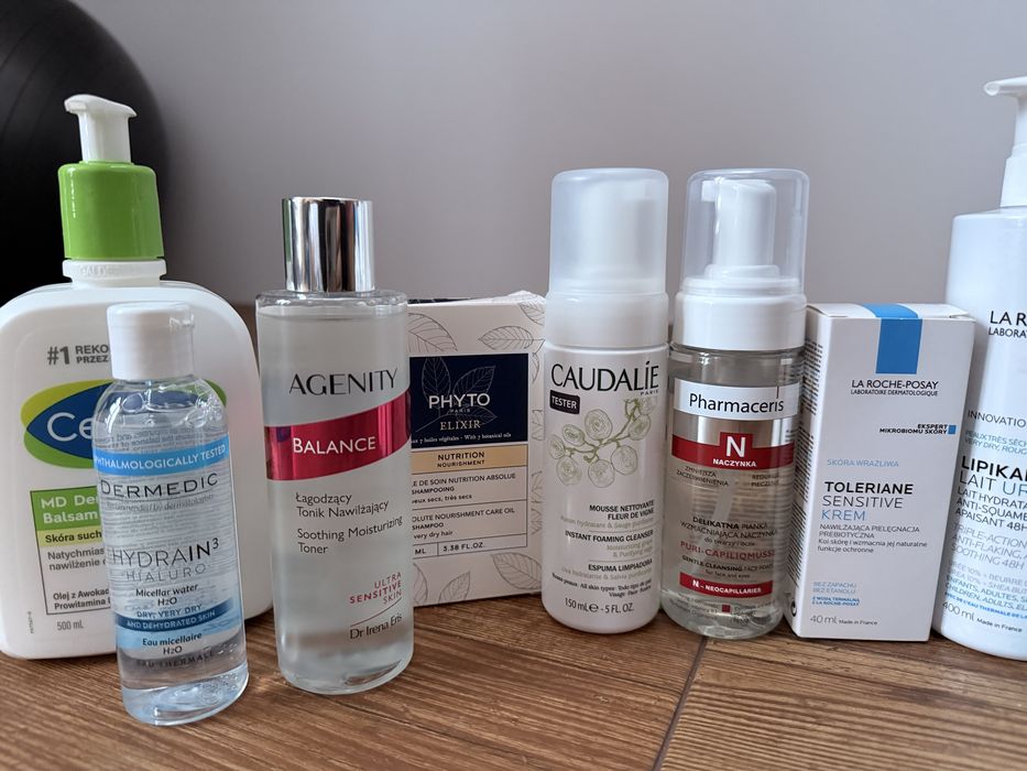 Duży zestaw dermokosmetyków