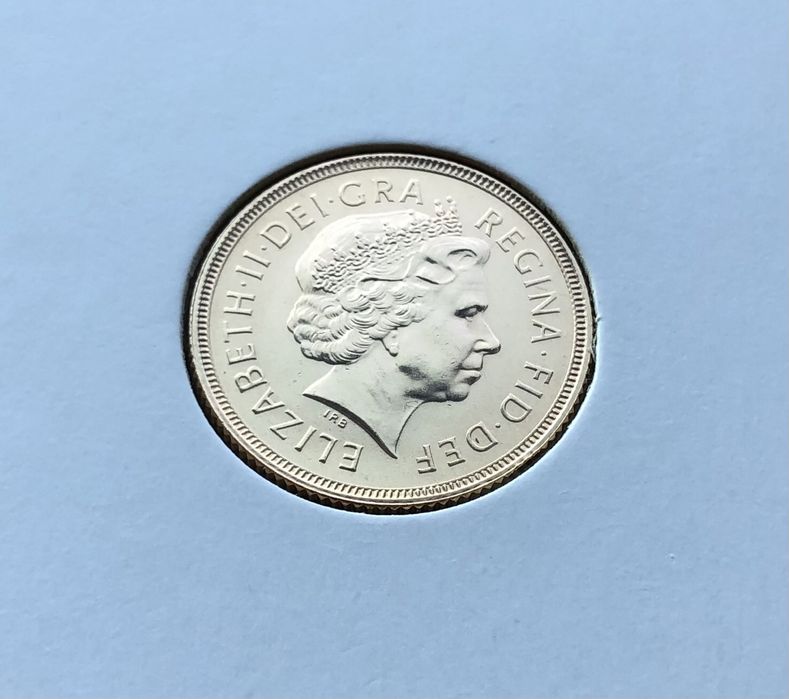 Moeda libra de ouro 2000 (gold sovereign)