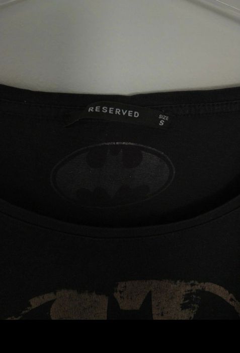 Czarny Top batman Reserved s 36 m 38