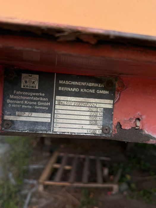 Продам напівпричеп