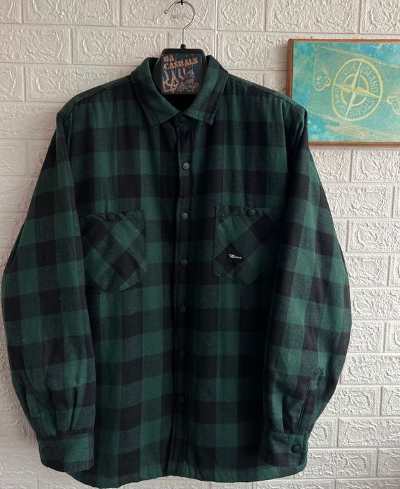 Куртка фланелева High Mountain тепла сорочка рXL