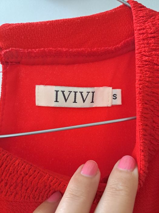 Vestido Invivi S coral