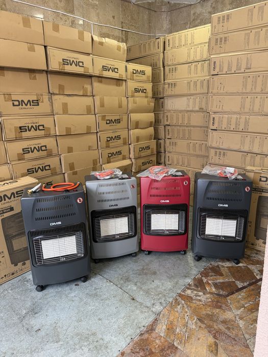 Газовий обігрівач DMS з Німеччини 4,2 KW з редуктором та шлангом