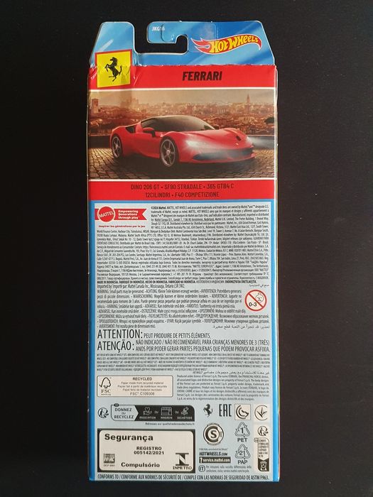 Hot Wheels Ferrari 5 Pack