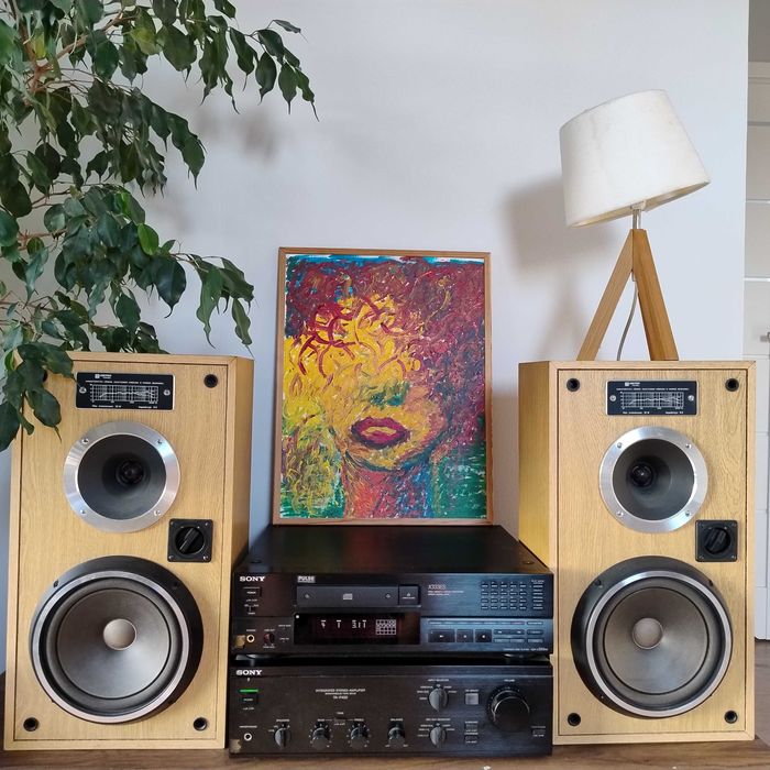 Zestaw audio Sony ES + głośniki Unitra