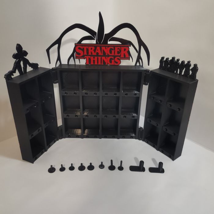 Підставка для фігурок Stranger Things (Дивні дива) | Органайзер | 3D друк