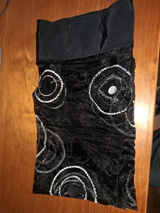 Toalha com padrão e transparência