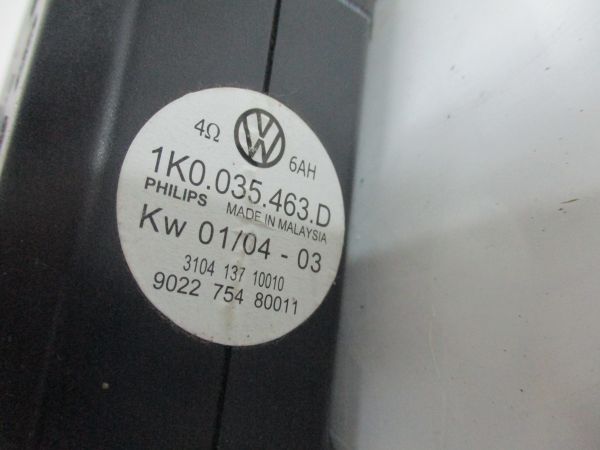 Amplificador de colunas VOLKSWAGEN Golf V (1K1)