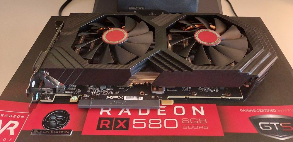 Gráfica xfx RX 580 8gb