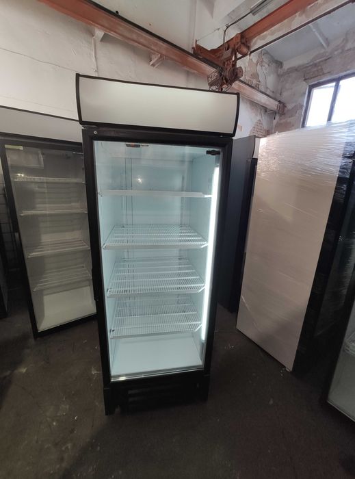 Холодильна Шафа вітрина Inter 501T Антрацит. Холодильник. Стан ідеал