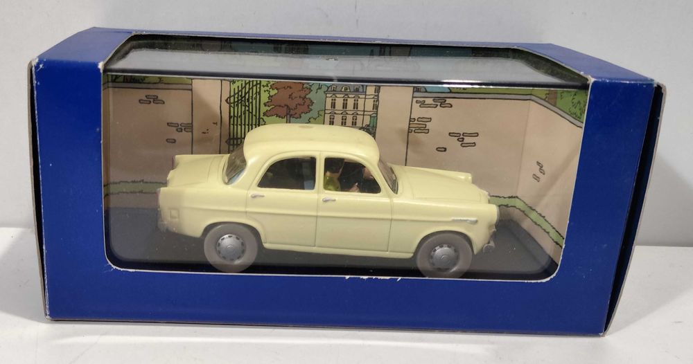 Carro - Tintin - As Jóias de Castafiori - Alfa Romeo Giulietta 1960