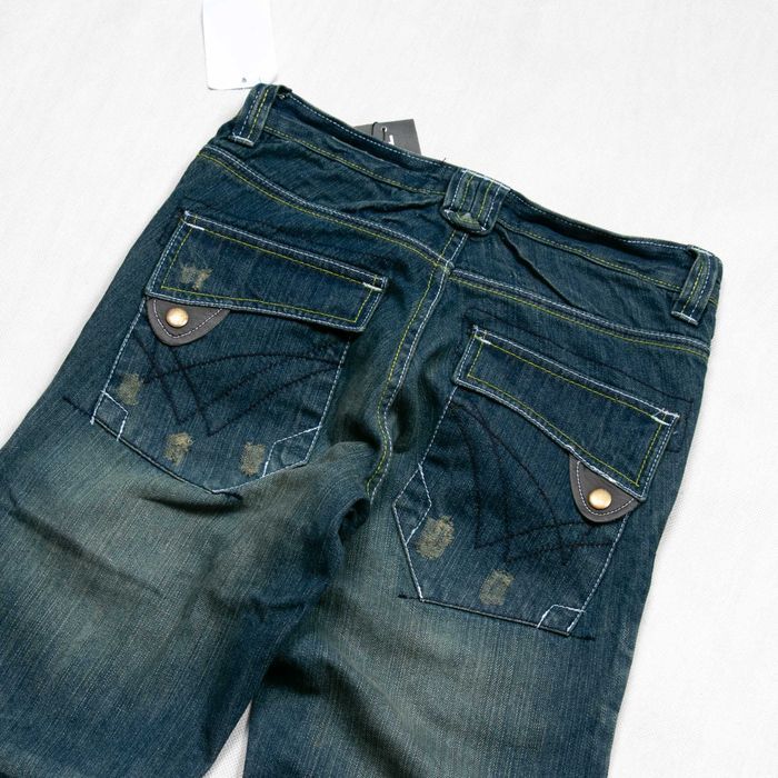 NOWE Y2K archive style jeans spodnie jeansowe straight 38eu