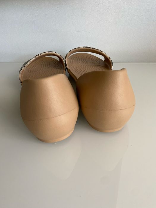Nowe sandały Crocs Lina Graphic Dorsay r. 39/40 W9 panterka