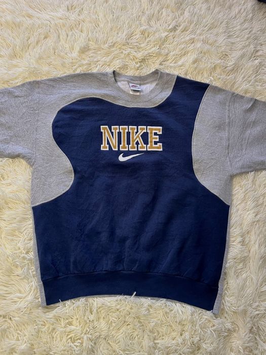 Camisola Nike Azul e Cinza
