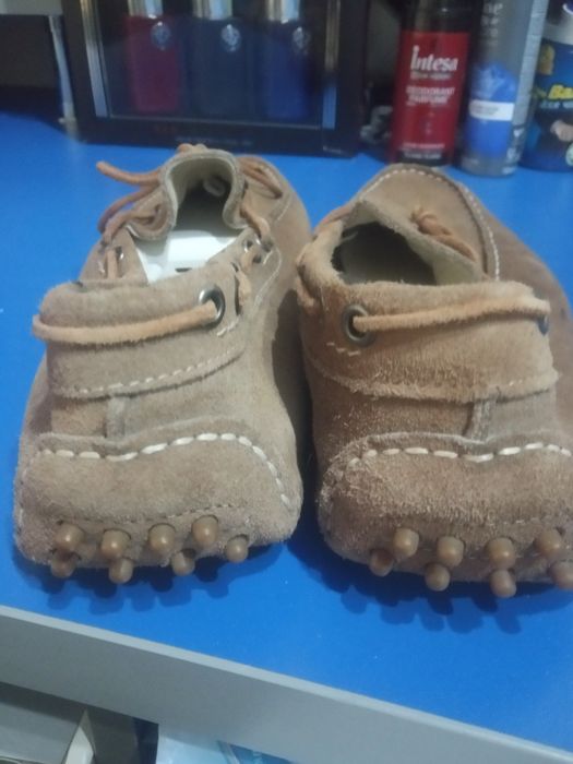 Макасины Замшевые