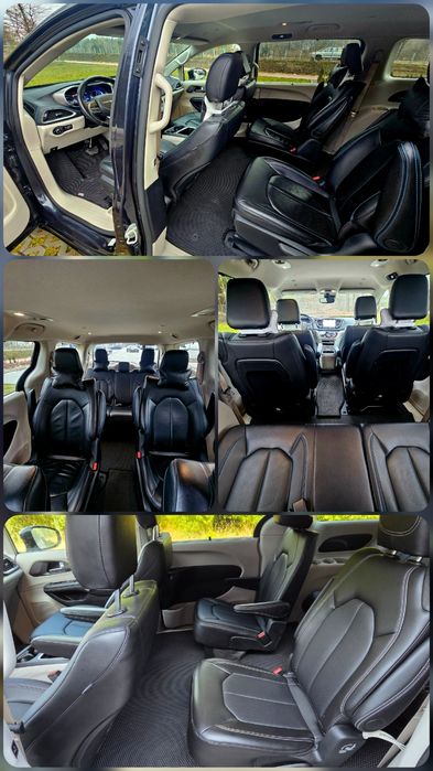 Wynajem bus van Chrysler Pacifica 7os. – wygoda, styl i przestrzeń