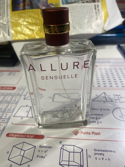 flakon po perfumach chanel allure sensuelle 100ml