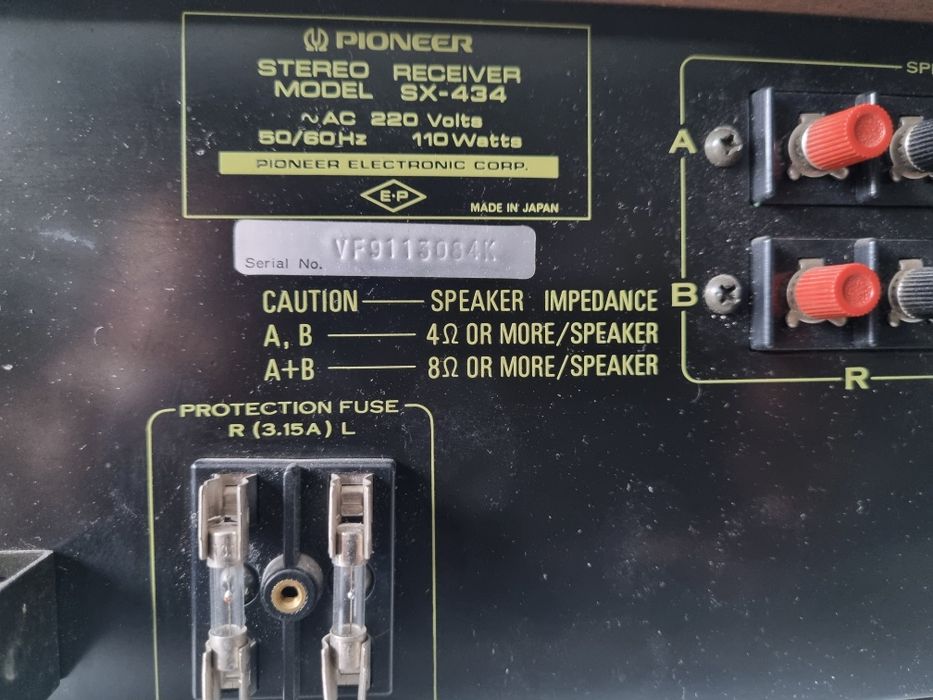Amplituner stereo PIONEER SX-434 Japan