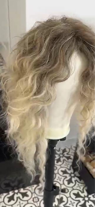 Topper włosy jak naturalne Afroloki fale Nowe