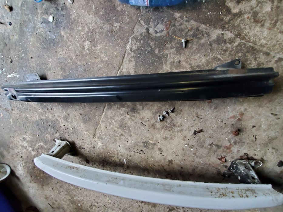 Посилювач, задній бампер, захист, отбойник. VW B7, AUDI A6C7, SKODA A5