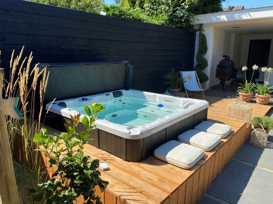 Wanna SPA Goldline Jacuzzi Ogrodowe Całoroczne 5 Osób