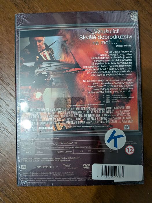 Pan i władca Na krańcu świata DVD 2003 napisy PL