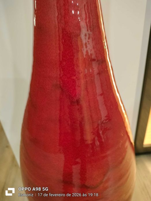 Jarrão decoração vermelho