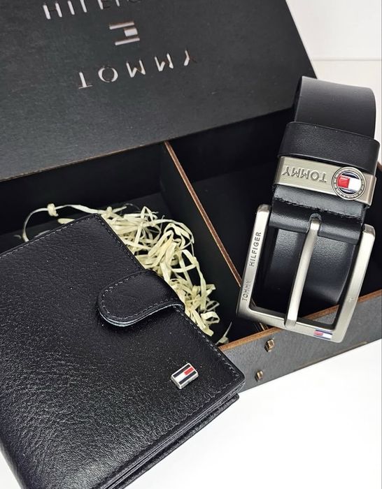 Ремінь гаманець чоловічий шкіра набір комплект/ремень кошелек