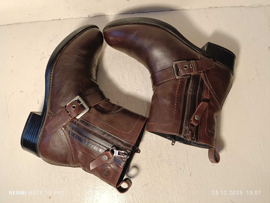 botki skórzane Geox