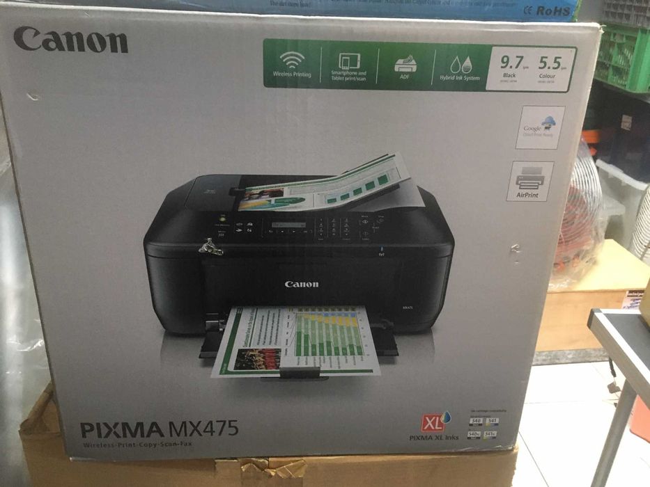 Impressora Canon PIXMA MX475 usada em ótimo estado