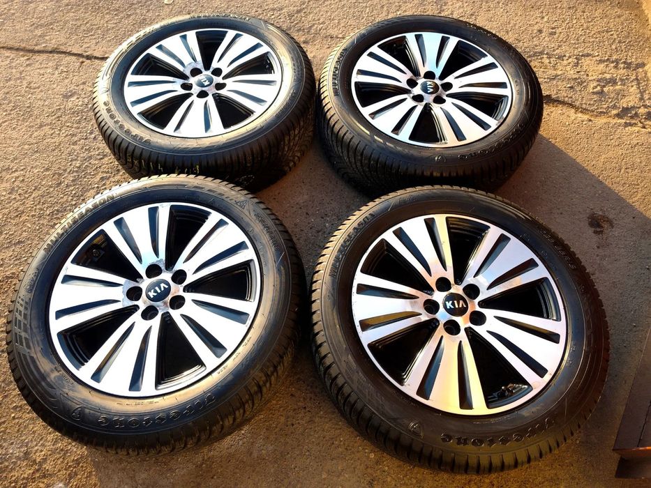 5x114,3 5x114 Felgi Aluminiowe Alufelgi 18 Koła Całoroczne Wielosezonowe KIA SPORTAGE III R IV 4 3 SORENTO CEED NIRO SOUL VENGA CARENS OPTIMA HYUNDAI IX35 I30 I40 TUCSON SANTA FE ELANTRA IX20 KONA 7,5mm 24r. Legnica ALU-RAD 235/55 MAZDA MITSUBISHI NISSAN