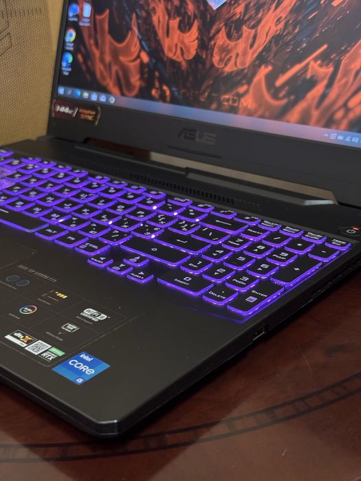 Игровой ноутбук Asus TUF F15 RTX3050 I5 11th SSD 512GB