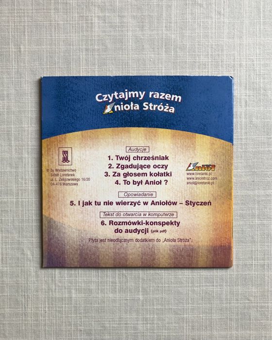 Czytajmy razem Anioła Stróża - CD