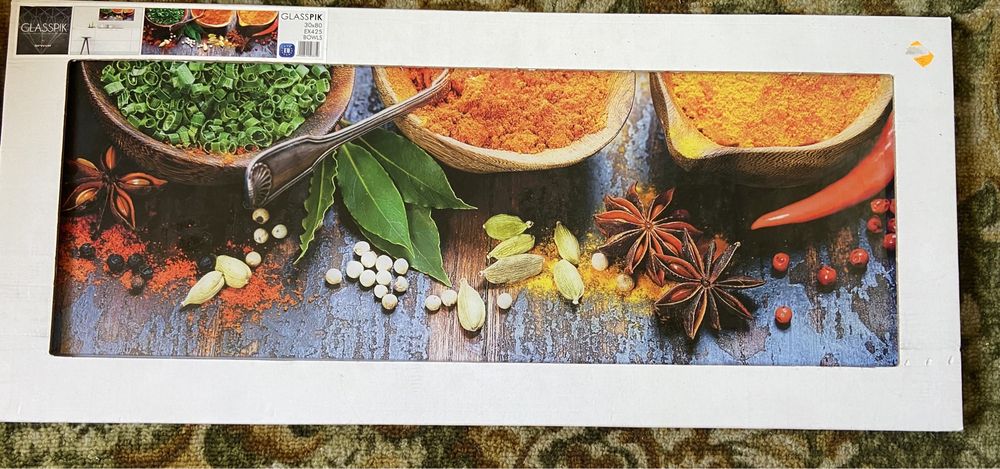 Obraz do kuchni panel przyprawy ceramiczny NOWY