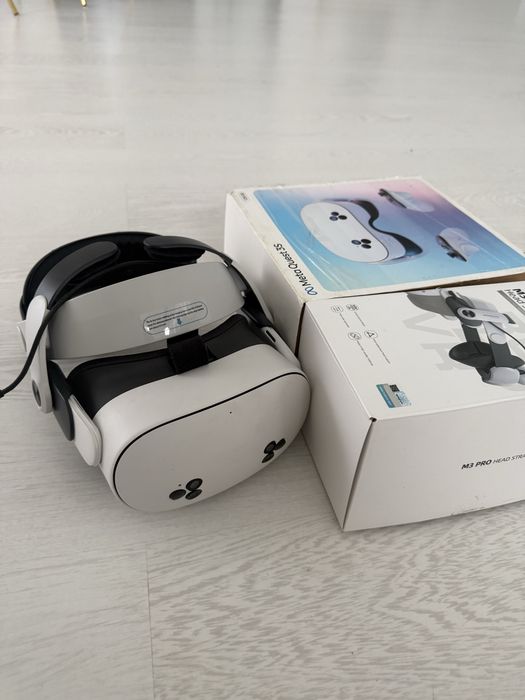 Gogle meta quest 3s 128 gb + opaska bobo vr m3 pro