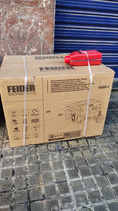 Генератор 3 кВт FEIDER machines Іспанія НОВИЙ