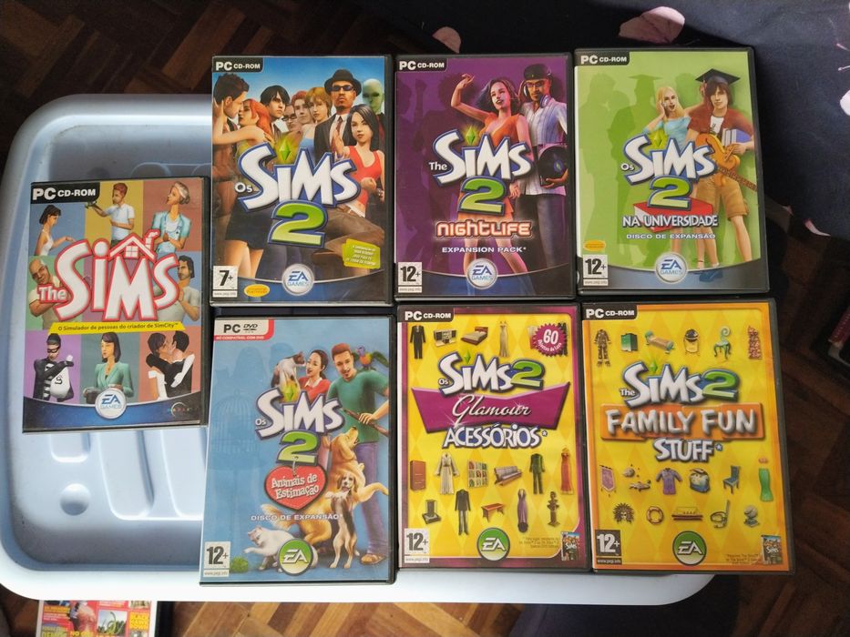 . Jogos PC CD-ROM vintage .