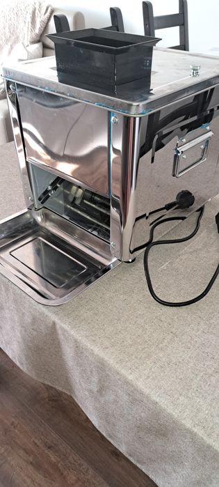 Elektryczna komercyjna krajalnica do mięsa 850W | Stan Idealny / Stal Nierdzewna Noże 3,5mm
