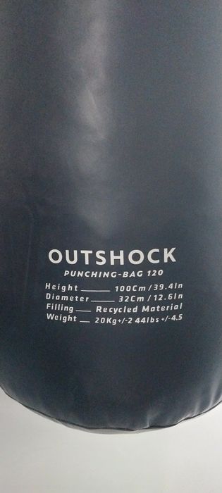 Saco de boxe Outshock