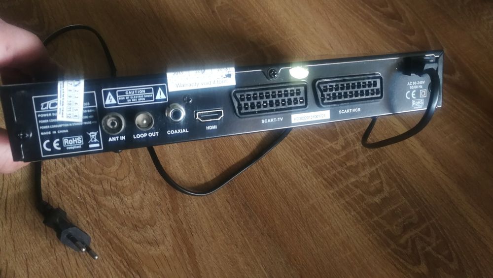 Dekoder DVB-T z pilotem i hdmi